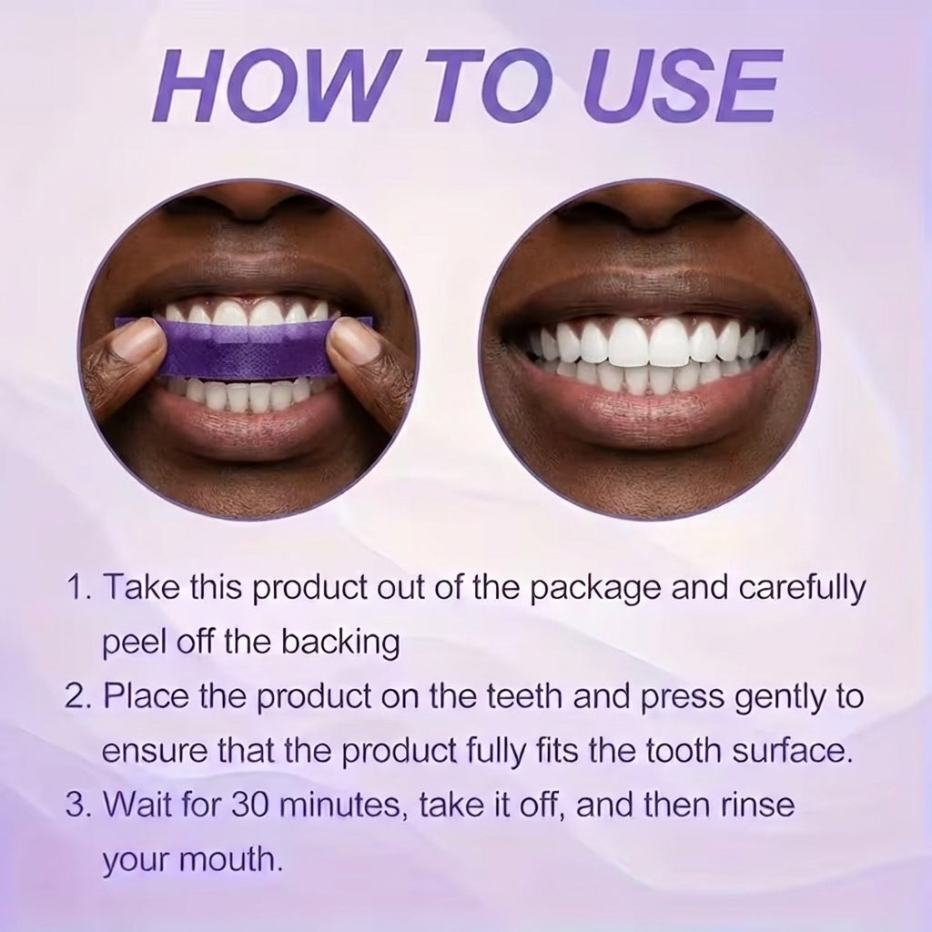 Denta™ Purple Whitening Teeth Strips